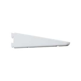 Knape & Vogt 182 182 WH 7 Shelf Bracket, 7.26 in L, Steel