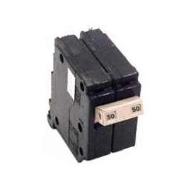 Cutler-Hammer CHF250 Circuit Breaker with Flag, Mini, Type CH, 50 A, 2 -Pole, 120/240 V, Instantaneous Trip