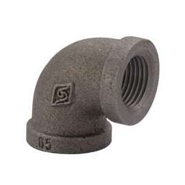 Prosource 2B-3/4X1/2B Reducing Pipe Elbow, 3/4 x 1/2 in, FIP, 90 deg Angle, Malleable Iron, SCH 40 Schedule