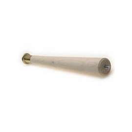 Waddell 2504 Table Leg, 3-1/2 in H, Hardwood, Smooth Sanded
