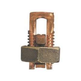 Erico ESB1/0 Split Bolt Connector, #4 to 1/0, Silicone Bronze