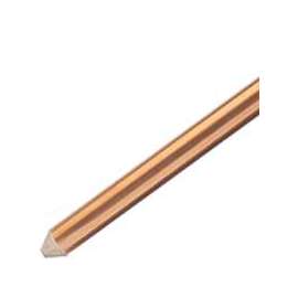 Erico 615880UPC Grounding Rod, 5/8 in Dia Nominal, 8 ft L, Steel