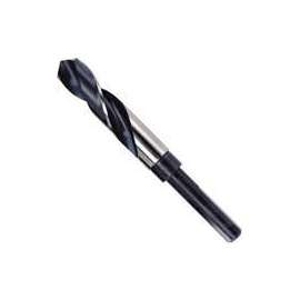 IRWIN 91152 Reduced Shank Bit Silver and Deming Drill Bit, Spiral Flute, 3 in L Flute, Flat Shank, 1/2 in Dia Shank