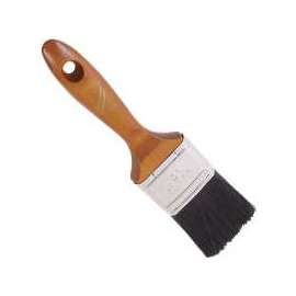 Linzer WC 1123-2 Paint Brush, 2-1/2 in L Bristle, Beaver Tail Handle, Stainless Steel Ferrule