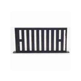 Bestvents PMS-1BLACK Foundation Vent, 40 sq-in Net Free Ventilating Area, Polypropylene, Black