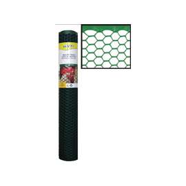 TENAX 72120942 Poultry Fence, 3/4 x 3/4 in Mesh, 25 ft L, 2 ft W, Plastic