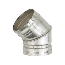 AmeriVent 3E45 Elbow, 3 in, Aluminum Alloy/Steel