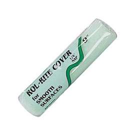 Linzer RR 925 Paint Roller Cover, All Flat Paints, Primers, Stains Paint, 1/4 in Thick Nap, Fabric Cover