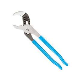 CHANNELLOCK 422 Tongue and Groove Plier, HCS Jaw, 9-1/2 in OAL, Blue Handle