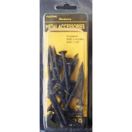 Plextool Phillips Drywall Screw 1-3/8", 22pcs/PK, 24 PK/Box, Total 528pcs (PLX00595)