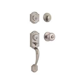 Kwikset 95530-018 Handleset, 2 Grade, Satin Nickel