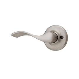 Kwikset 488BL LH 15 V1 Half Inactive/Dummy Lever, Metal, Satin Nickel