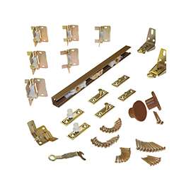 Johnson Hardware 1700726H Bi-Fold Hardware Set, For Panels
