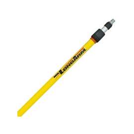 Mr. LongArm Alumiglass 6508 Extension Pole, 4.1 to 7.6 ft L, 1-1/4 in Dia, Fiberglass Handle