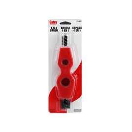 Oatey 31407 4-in-1 Brush, Steel Bristle