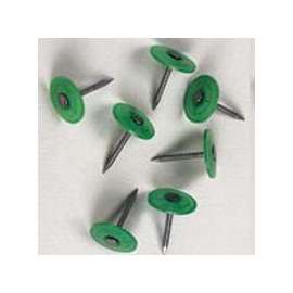 Stinger 0135073 Cap Nail, 1-1/4 in L, 12 ga, Flat Head, 2000
