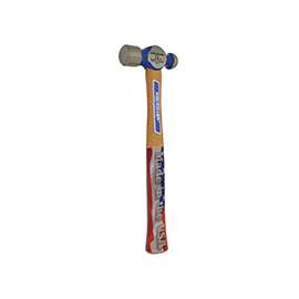 Vaughan TC2012 Riveting Ball Pein Hammer, 12 oz Head, HCS Head, 12 in OAL, Black Handle