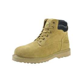 Diamondback Hiker Work Boot, 9 In, Unisex, Beige, Suede Leather