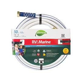 SWAN MRV12050 Water Hose, 1/2 in ID, 50 ft L