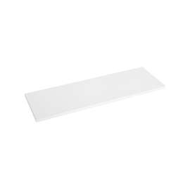 Knape & Vogt 1980 WH 8X24 Shelf Board, 200 lb Weight Capacity, 5-Shelf, 24 in L, 8 in W, Particleboard
