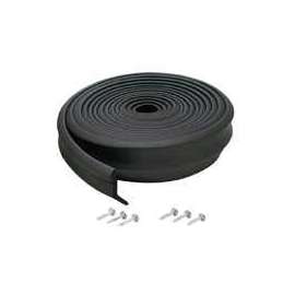 M-D 03723 Bottom Garage Door Sealer, 9 ft L, EPDM, Black