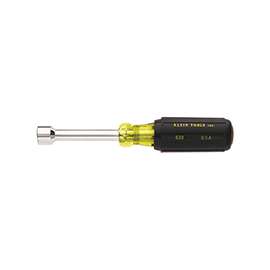 Klein 630-1/4 Nut Driver, 1/4 in Drive, 3 in L Shank, 6-3/4 in OAL