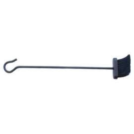 30" BLK Fireplace Brush