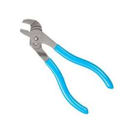 CHANNELLOCK 420 Tongue and Groove Plier, HCS Jaw, 9-1/2 in OAL, Blue Handle