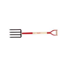 RAZOR-BACK 72103/SALD Spading Fork, 4-Tine, Steel Tine, Hardwood Handle