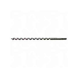 IRWIN 3043011 Auger Bit Auger Bit, Twist Flute, 12 in L Flute, Quick-Change Impact Shank, 7/16 in Dia Shank