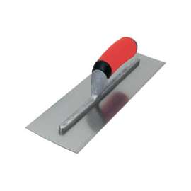 Marshalltown FT372R Finishing Trowel, Tempered Blade, Comfort Grip, Curved Handle, Steel Blade