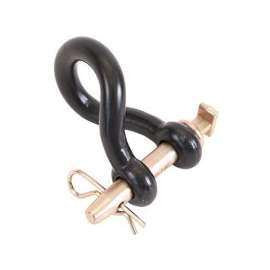 Koch 4004543/M8078 Twisted Clevis, 16000 lb Weight Capacity, 7/8 in, Powder-Coated