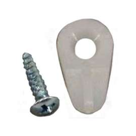 US Hardware WP-8830H Screen Clip, Nylon, 50 Bag