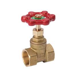 B & K ProLine 100-407NL Gate Valve, 1-1/2 in FPT, Brass