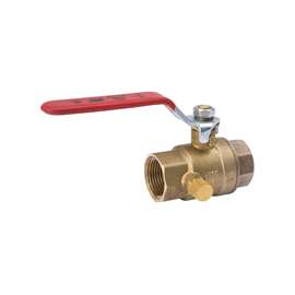 Southland 107-755NL Ball Valve, 1 in FPT x FPT, Brass, Chrome