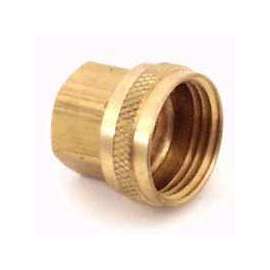 Plumb Pak PP850-65 Hose Adapter, 3/4 in FHT x 1/2 in FIP, Brass