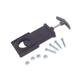 US Hardware RV-515B Waste Gate, ABS/Stainless Steel, Black