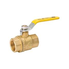 B & K 107-822NL Ball Valve, 3/8 in FPT x FPT, 2 Ports/Ways, Brass