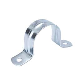 B & K G13-100HC Pipe Strap, 1 in Opening, Galvanized Steel