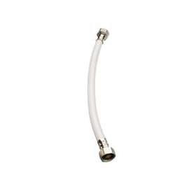 Plumb Pak EZ Series PP23453 Sink Supply Tube, 1/2 in FIP Inlet, 1/2 in FIP Outlet, 36 in L, Vinyl Tubing