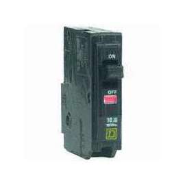 Square D QO QO130CP Miniature Circuit Breaker, 120/240 VAC, 48 VDC, Fixed Trip, Plug-In Mounting