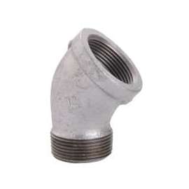 Worldwide Sourcing Pipe Street Elbow, 45 Deg, 1/2 In, Threaded, Steel