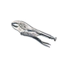 IRWIN VISE-GRIP Original 502L3 Locking Plier, 1-7/8 in Jaw Opening, Curved, Nickel Jaw, Plain-Grip Handle