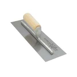 Marshalltown MX64 Finishing Trowel, Tempered Blade, Straight Handle, Spring Steel Blade