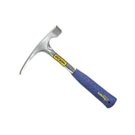 Estwing E3-20BLC/E3-20BL Tile Setter Bricklayer Hammer, 20 oz Head, Steel Head, 11-1/4 in OAL, Blue Handle