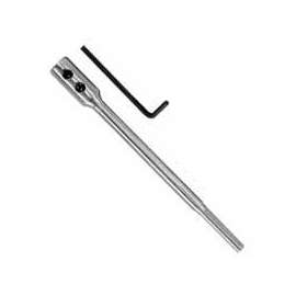 IRWIN 88601 Bit Extension, 1/4 in Shank, Hex Shank, Steel
