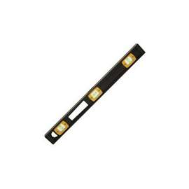 Johnson 3724 I-Beam Level, Level/Plumb Vial, 3-Vial, 1-Hang Hole, Aluminum