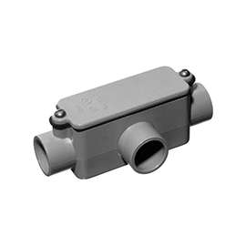 Carlon E983D-CTN IMC, Rigid Conduit Body, Gray