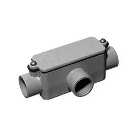 Carlon E983E-CTN IMC, Rigid Conduit Body, Gray