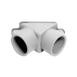 Carlon E990DR-CAR Access Pull Elbow, Gray